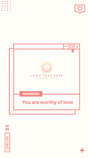 Reminder Window Instagram story Image Preview