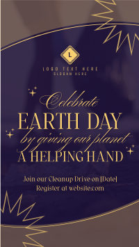 Mother Earth Cleanup Drive Instagram Reel Design