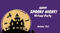 Spooky Night Zoom background Image Preview