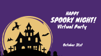 Spooky Night Zoom Background Image Preview