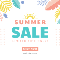 Super Summer Sale Instagram Post Design