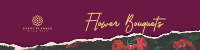 Flower Bouquets Etsy Banner Design