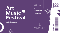 Art Music Fest Facebook event cover Image Preview
