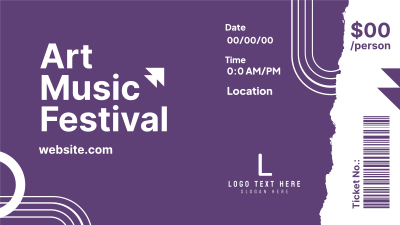 Art Music Fest Facebook event cover Image Preview