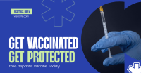 Get Hepatitis Vaccine Facebook ad Image Preview