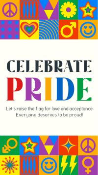 Pride Month Diversity Facebook Story Design