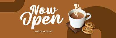 Coffee And Cookie Twitter Header Image Preview