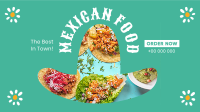 The Best In Town Taco Facebook Event Cover Design