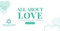 All About Love Facebook Ad Design