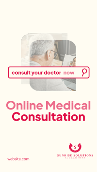 Online Doctor Consultation Instagram Reel Image Preview