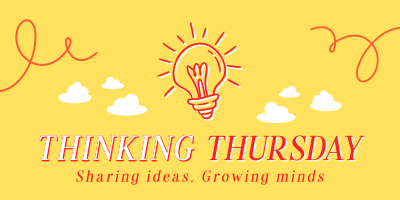Thinking Thursday Ideas Twitter Post Image Preview