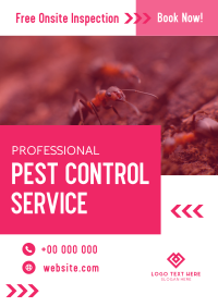 Professional Pest Control Poster Design