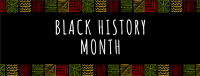 Celebrating Black History Facebook cover Image Preview