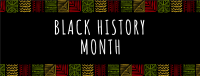 Celebrating Black History Facebook Cover Image Preview