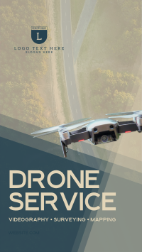 Flying Drone Instagram Story Design