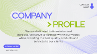 Simple Company Profile Animation Preview