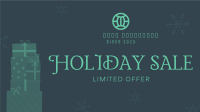 Holiday Gift Sale Facebook event cover Image Preview