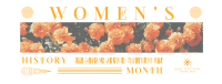 Women's History March Facebook Cover Design