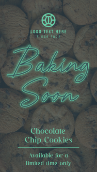 Coming Soon Cookies Instagram Story Design