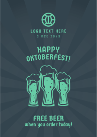 Happy Oktoberfest Flyer Design