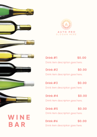 Wine & Dine Menu Image Preview