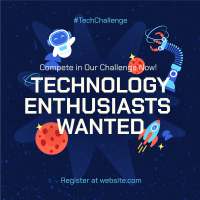 Technology Challenge Instagram Post Design