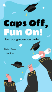 Fun On Graduation TikTok video Image Preview