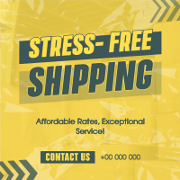 Shipping Delivery Service Instagram post Image Preview