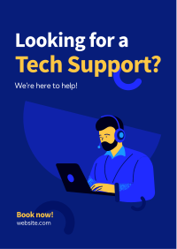 Tech Support Flyer Design