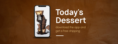 Today's Dessert Facebook cover Image Preview