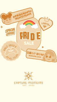 Proud Rainbow Sale TikTok Video Image Preview