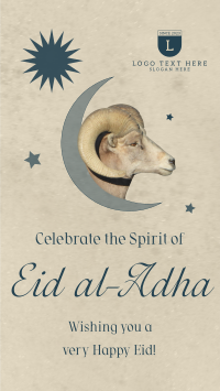 Celebrate Eid al-Adha Instagram story Image Preview