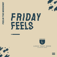 Friday Feels Instagram post Image Preview