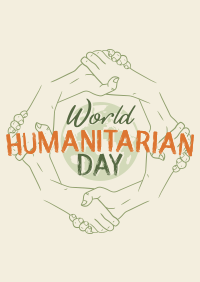 World Humanitarian Day Poster Image Preview