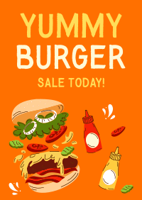 B For Burger Poster Image Preview