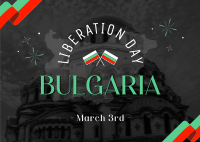 Bulgaria Liberation Day Postcard Image Preview