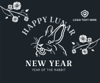 Ink Lunar Rabbit Facebook post Image Preview