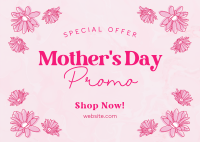 Mother's Day Promo Postcard Image Preview