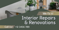 Home Interior Repair Maintenance Facebook Ad Design