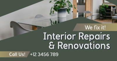 Home Interior Repair Maintenance Facebook ad Image Preview