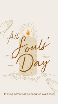 All Souls' Day YouTube Short Design
