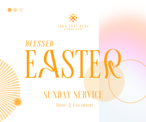 Easter Sunday Service Facebook post Image Preview