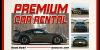 Luxury Car Rental Twitter post Image Preview