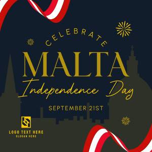 Celebrate Malta Freedom Instagram post Image Preview