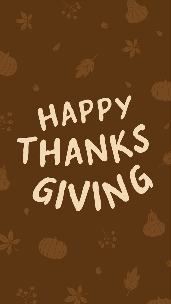Happy Thanksgiving Facebook Story Design Image Preview