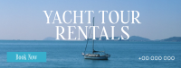 Relaxing Yacht Rentals Facebook cover | BrandCrowd Facebook cover Maker