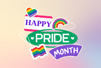 Stick on the Pride Pinterest board cover Image Preview