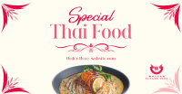 Special Thai Food Facebook Ad Design