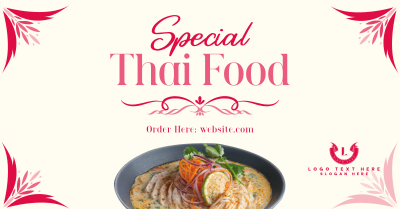 Special Thai Food Facebook ad Image Preview