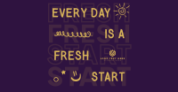 Fresh Start Quote Facebook ad Image Preview